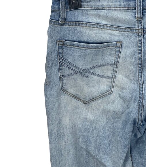 Aéropostale High Waisted Ankle Jegging 6 Light Wash Denim Casual Skinny Stretch - Picture 11 of 13